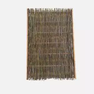 Płot z wikliny, rama cięta 100cm wysokości i 60cm szerokości