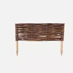 Płotek z wikliny 50cm o wysokości 20cm